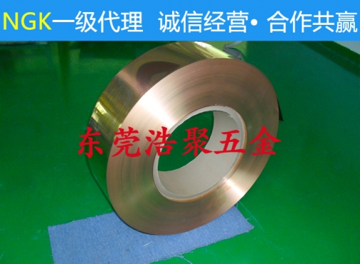 惠州NGK进口铍铜带